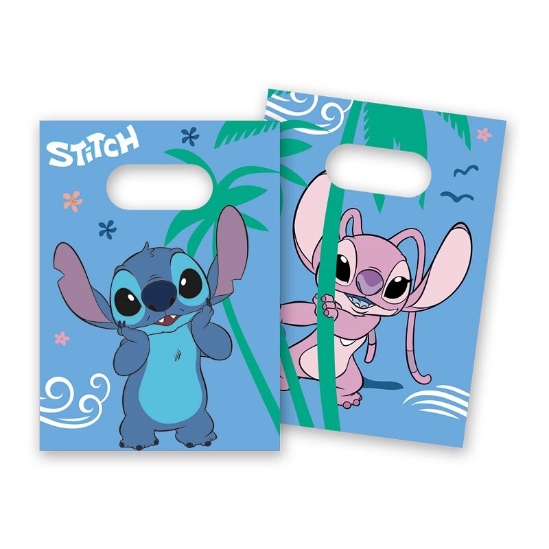 Lilo & Stitch - Papieren uitdeelzakjes 4 stuks