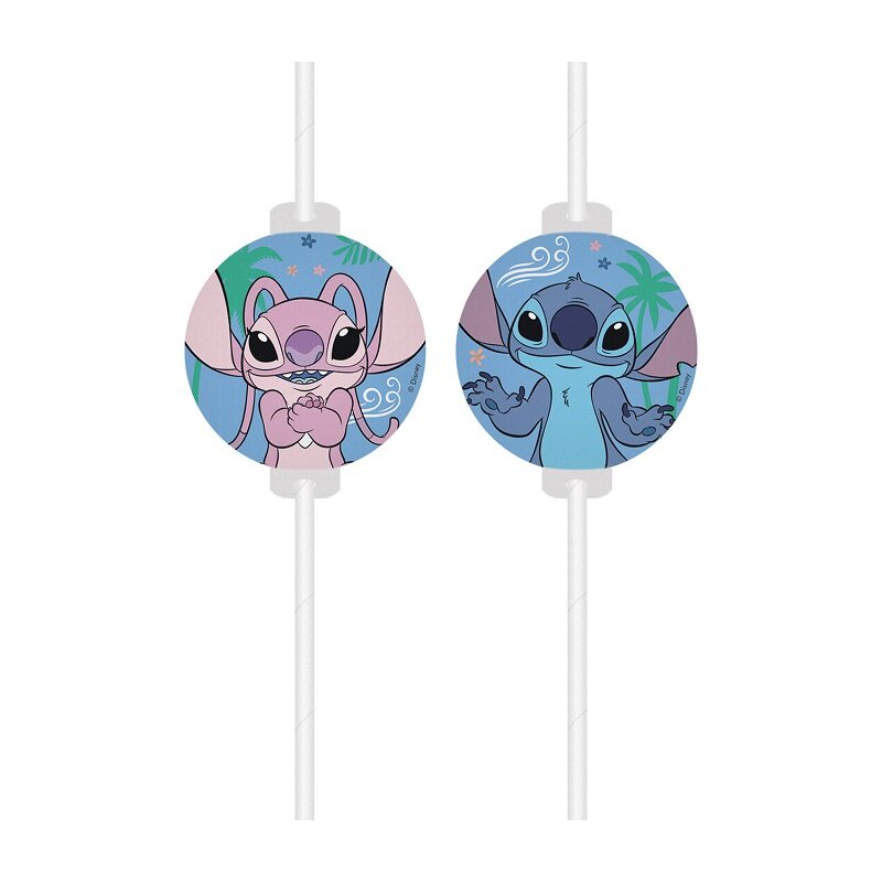 Lilo & Stitch - Rietjes 4 stuks