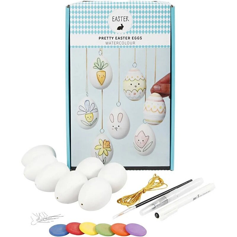 DIY Knutselset – Schilder en hang je eigen paaseieren op