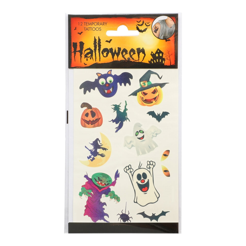 Halloween neptattoos voor kinderen