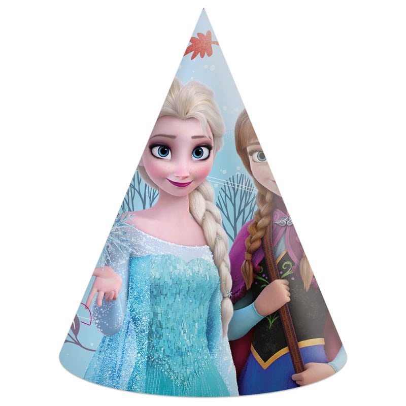 Disney Frozen - Feesthoedjes 6 stuks