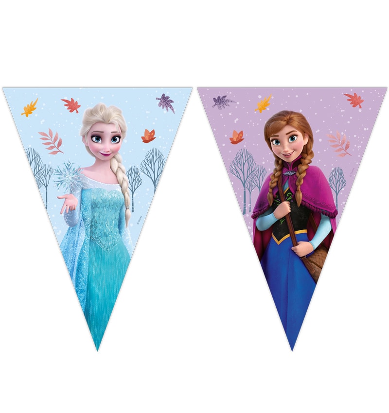 Disney Frozen - Vlaggenlijn van papier 230 cm