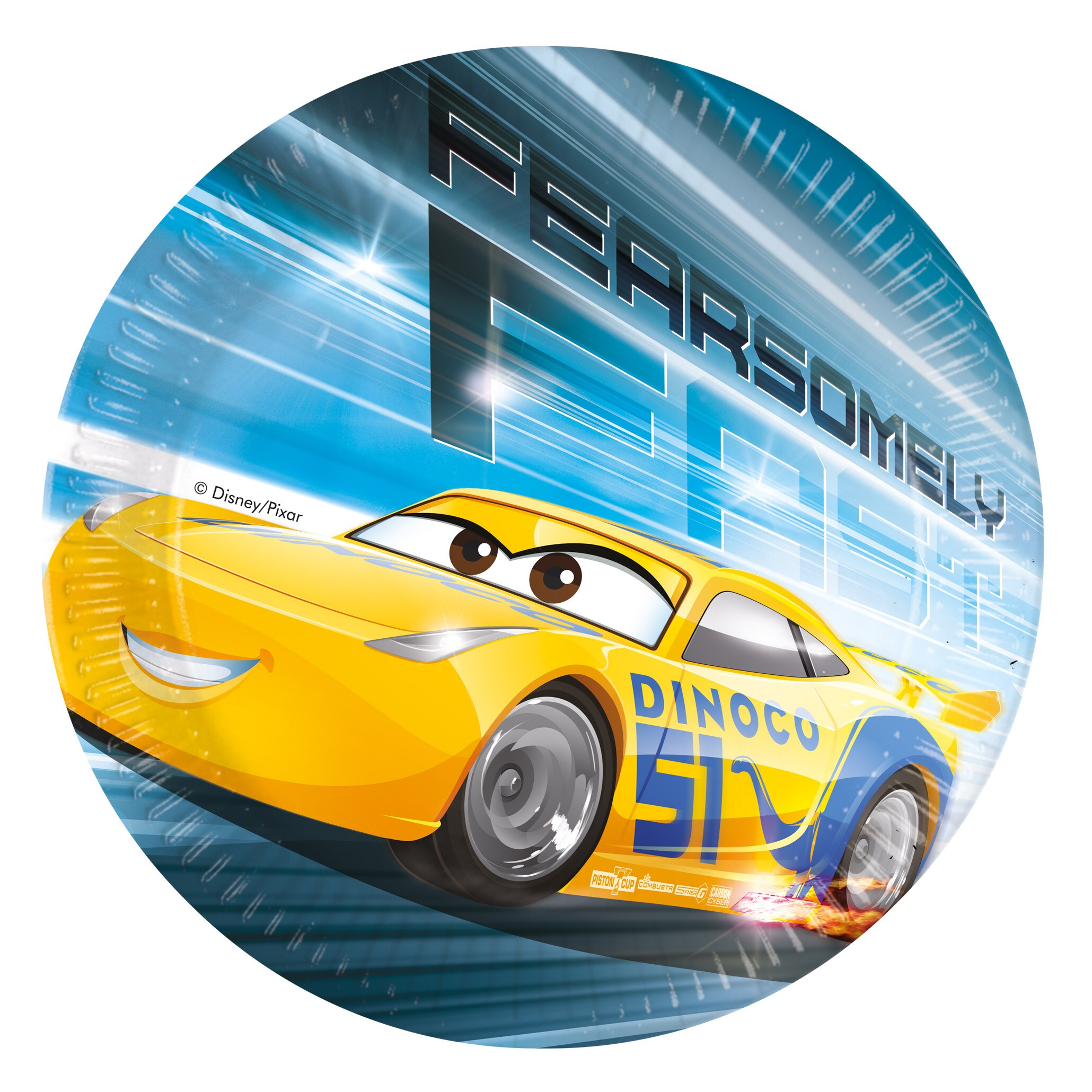 Disney Cars - Bordjes 8 stuks