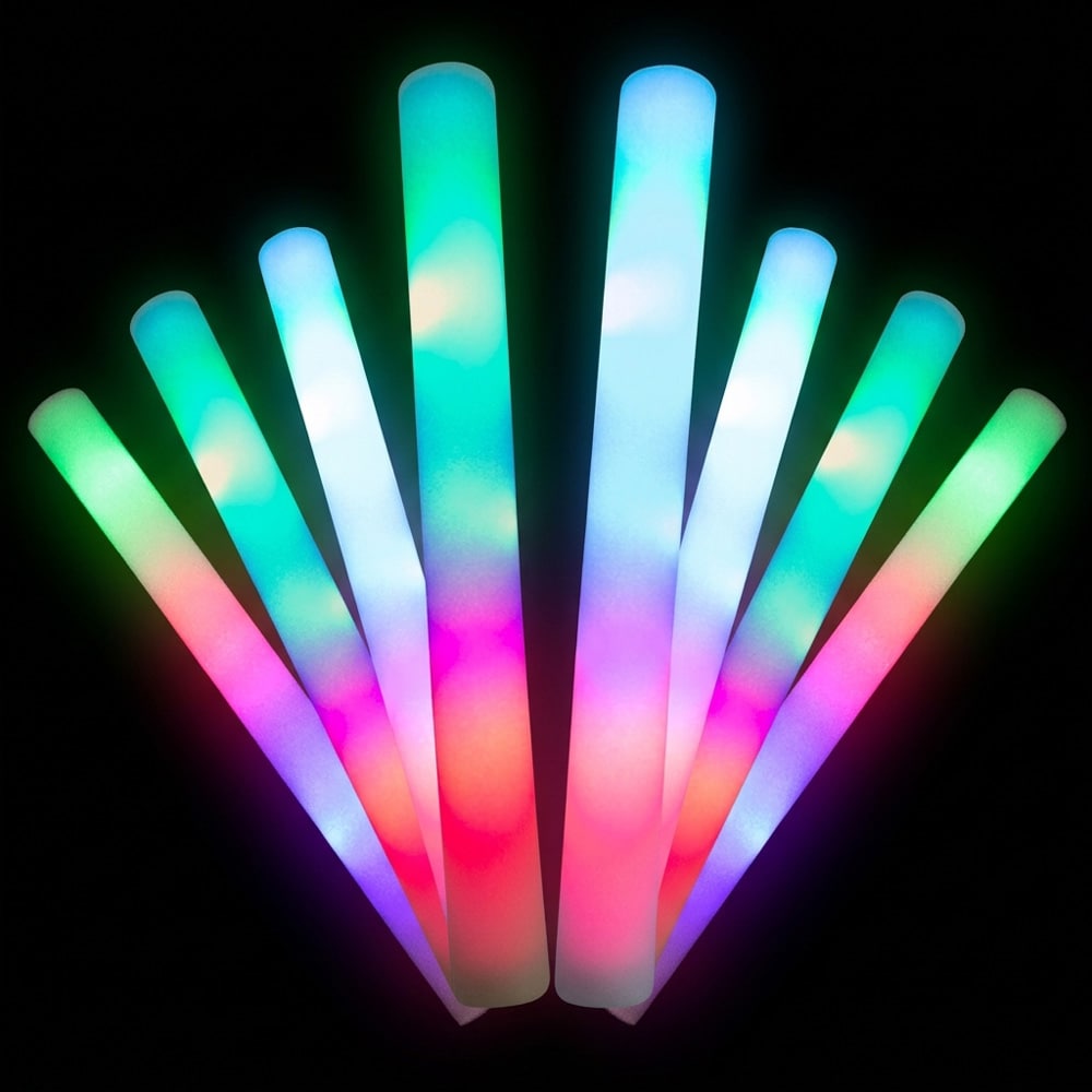 LED Schuimstaven 8 stuks