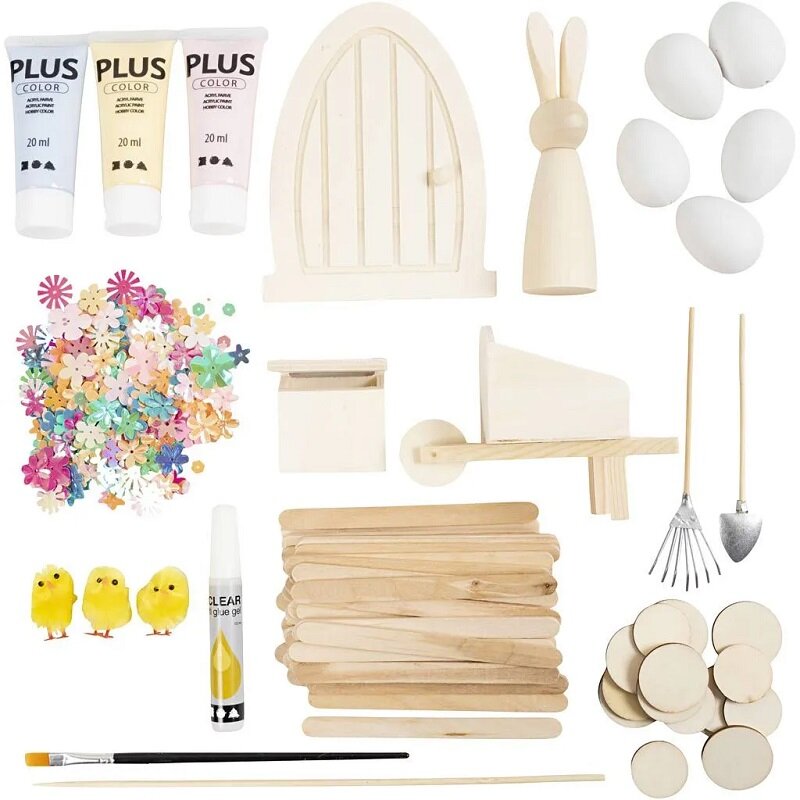 DIY Knutselset – Het magische deurtje van de paashaas