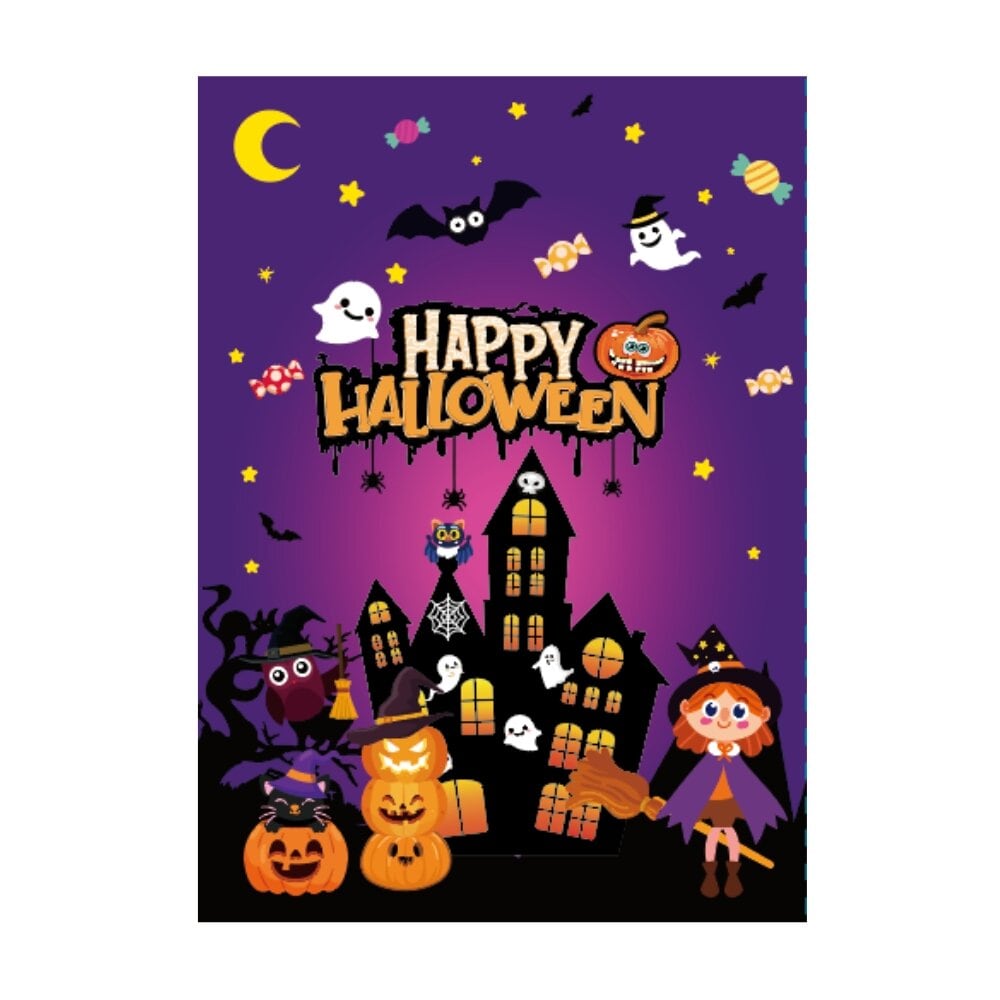 Halloween Uitdeelzakjes 8 stuks