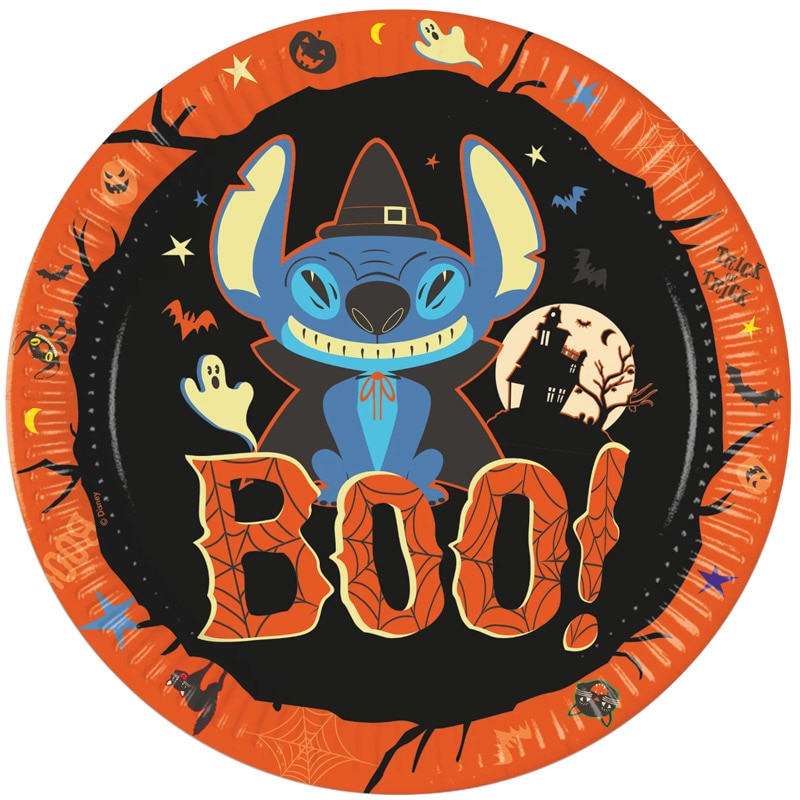 Lilo & Stitch Halloween - Borden 8 stuks