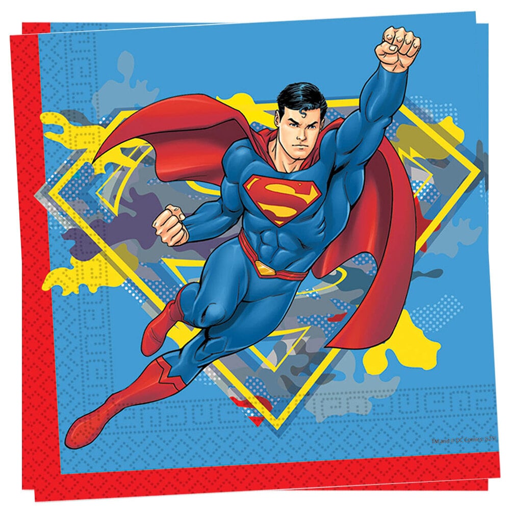 Superman - Servetten 20 stuks