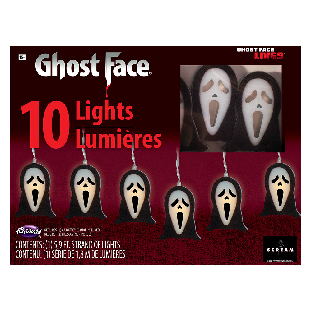 Scream Ghost Face LED Lichtslinger