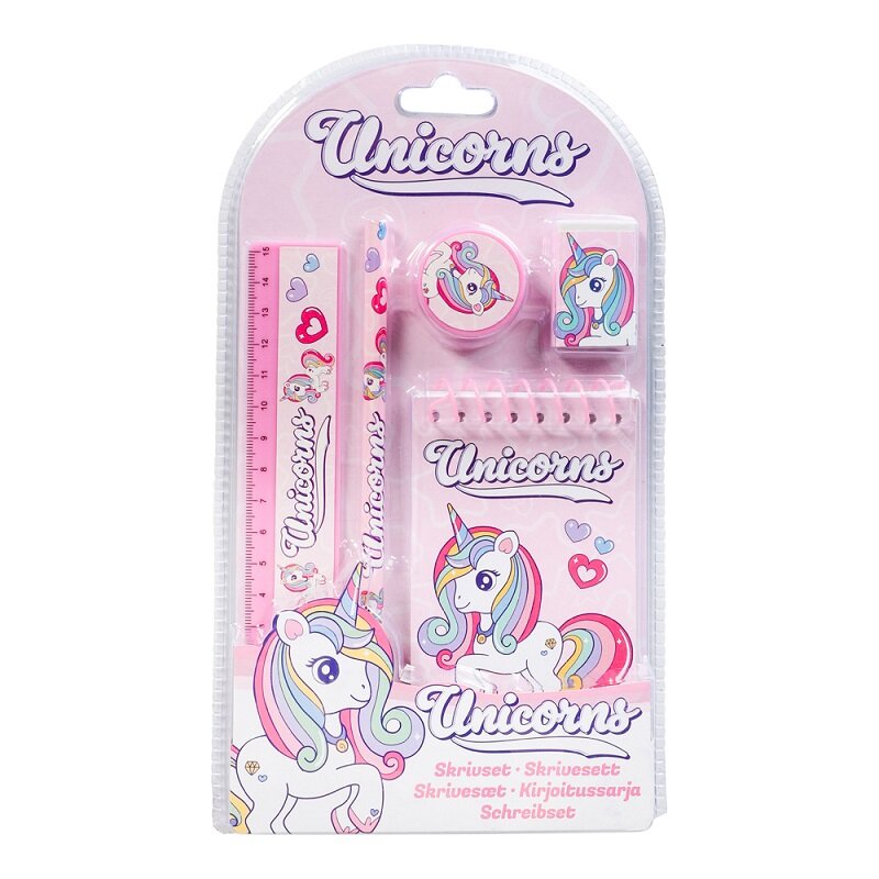 Eenhoorn Schoolset 5 stuks