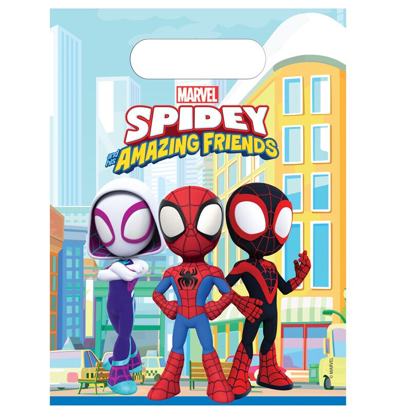Spidey Uitdeelzakjes 6 stuks