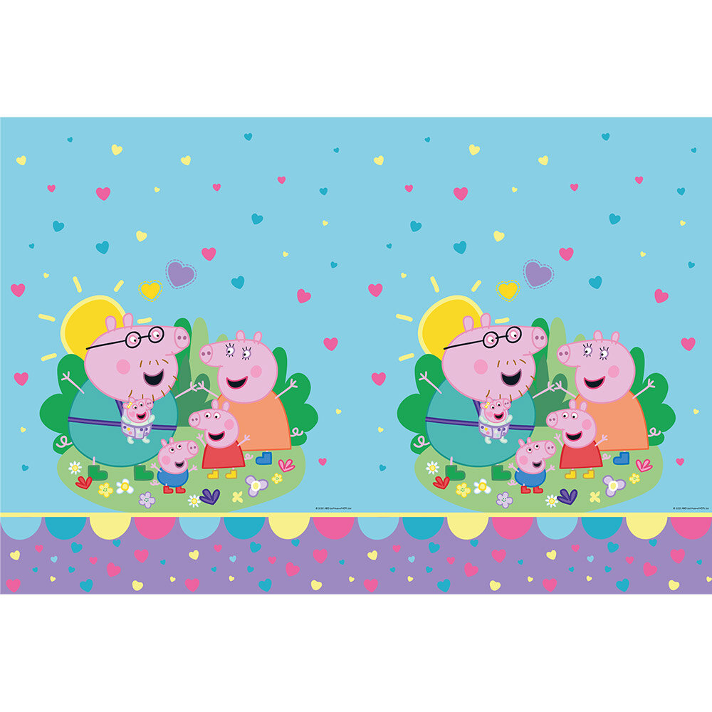 Peppa Pig Tafelkleed 120 x 180 cm