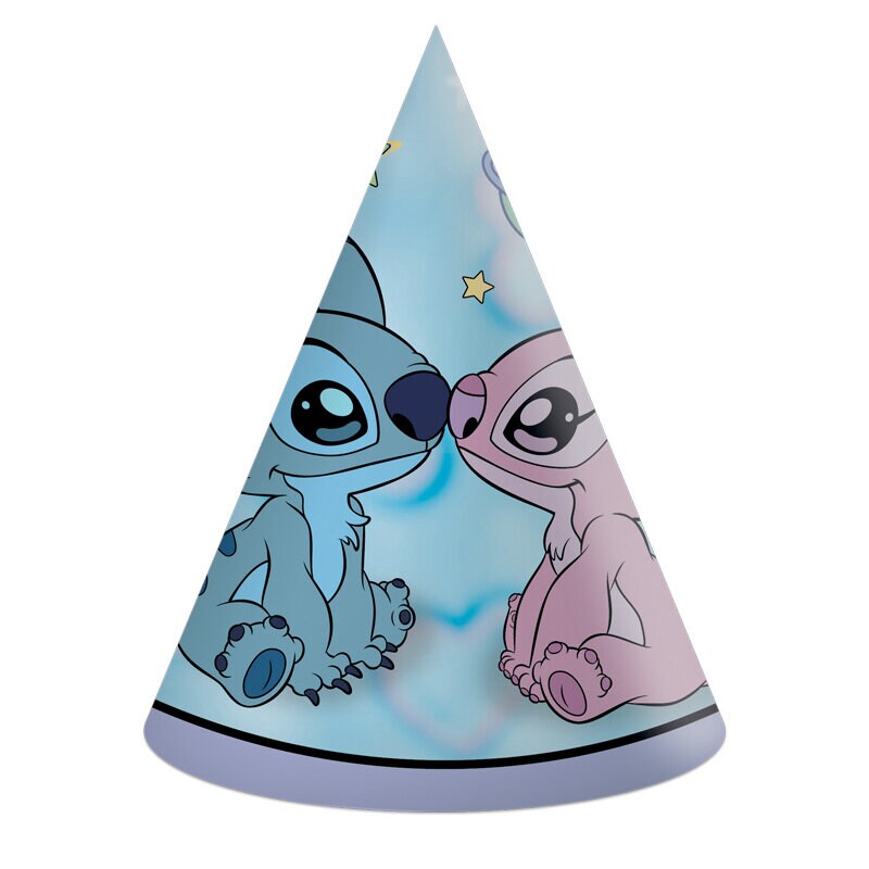Stitch & Angel Feesthoedjes 6 stuks