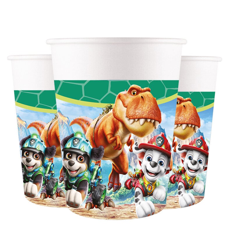 Paw Patrol Dino Movie Bekers 8 stuks