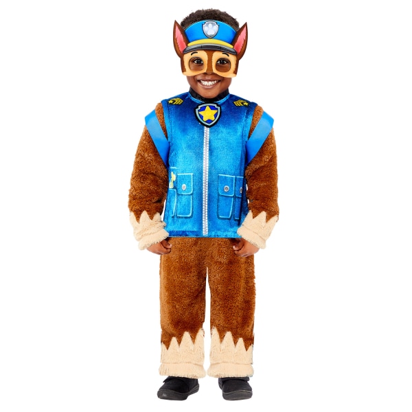 Paw Patrol - Chase Kostuum Deluxe 3-6 jaar