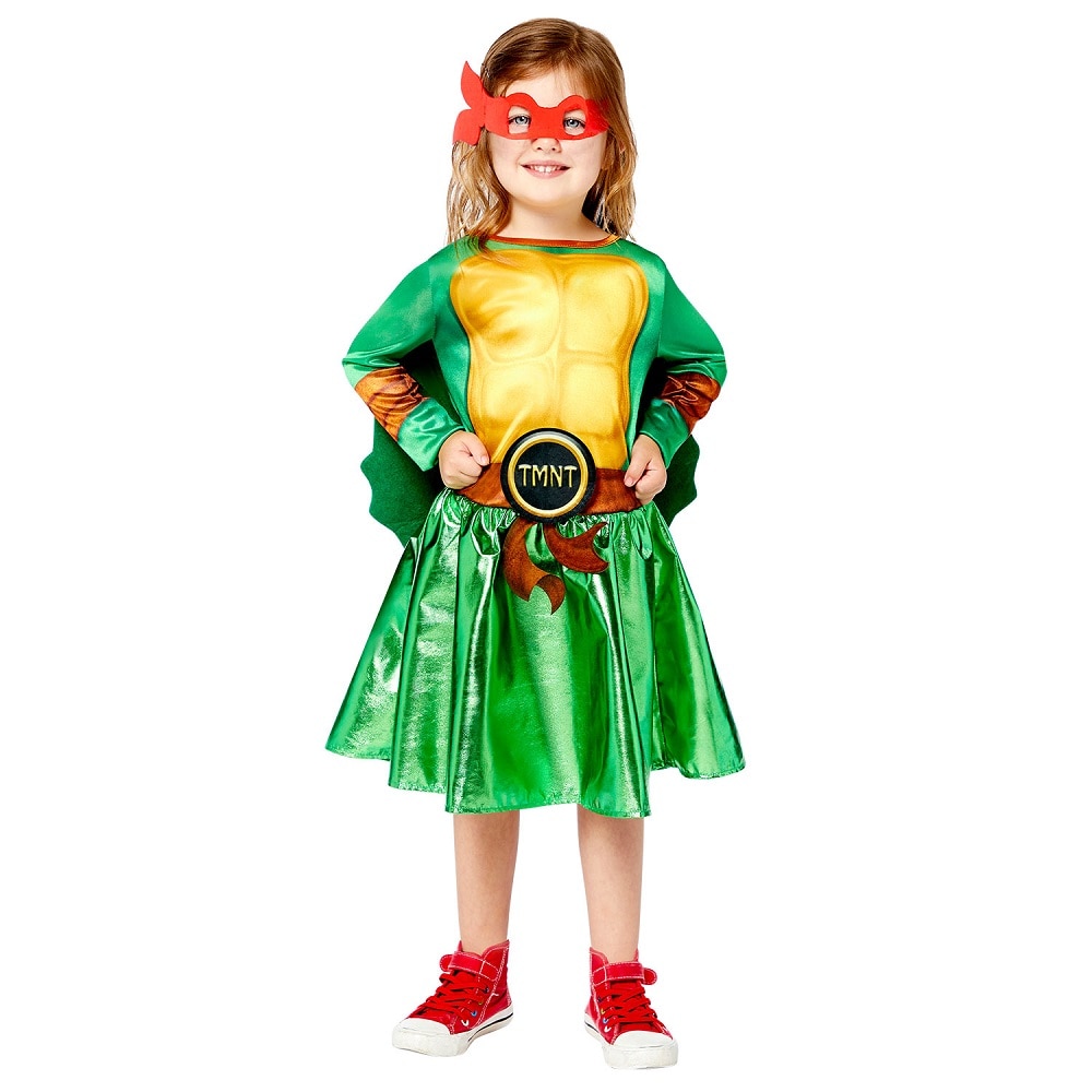 Ninja Turtles Meisje Kostuum Kind 4-6 jaar (104-116 cm)