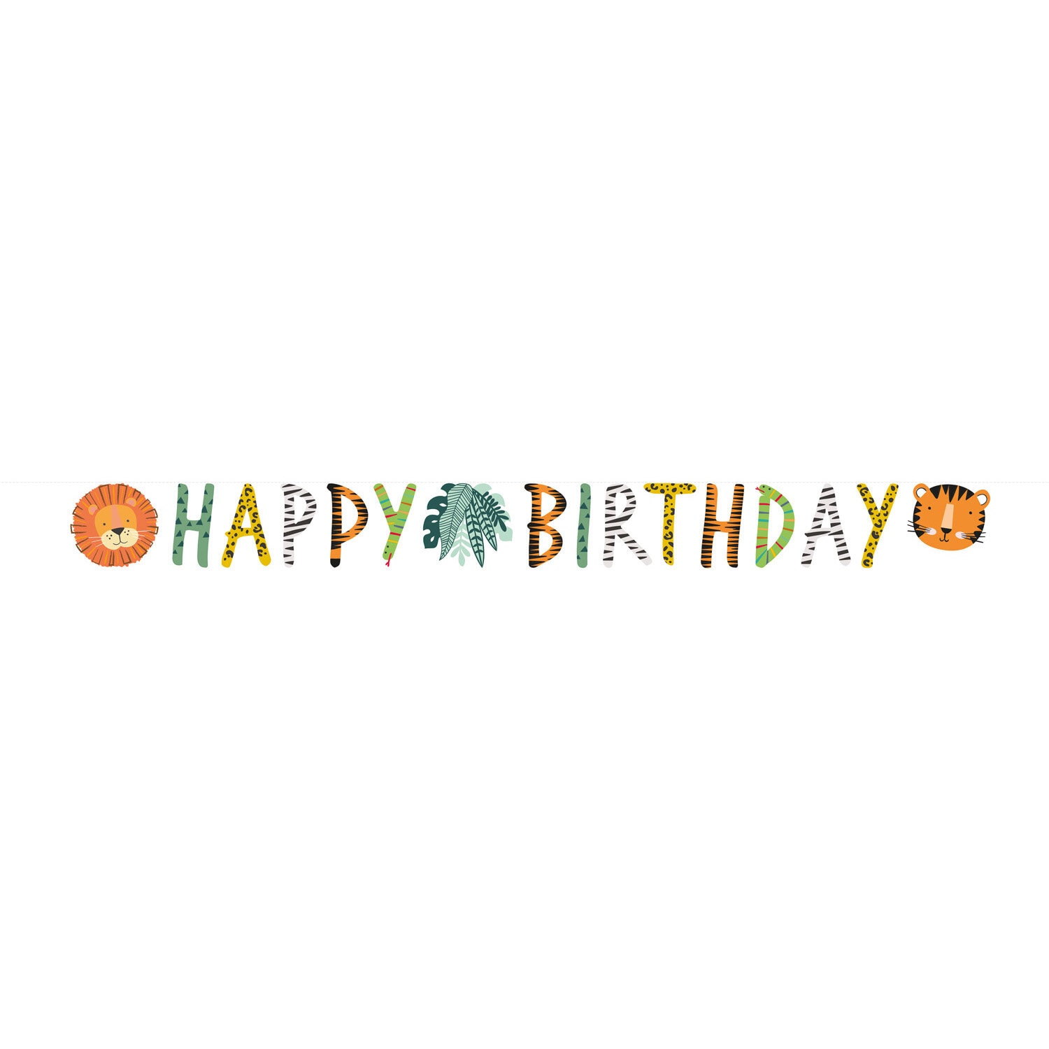 Safaridieren - Slinger Happy Birthday