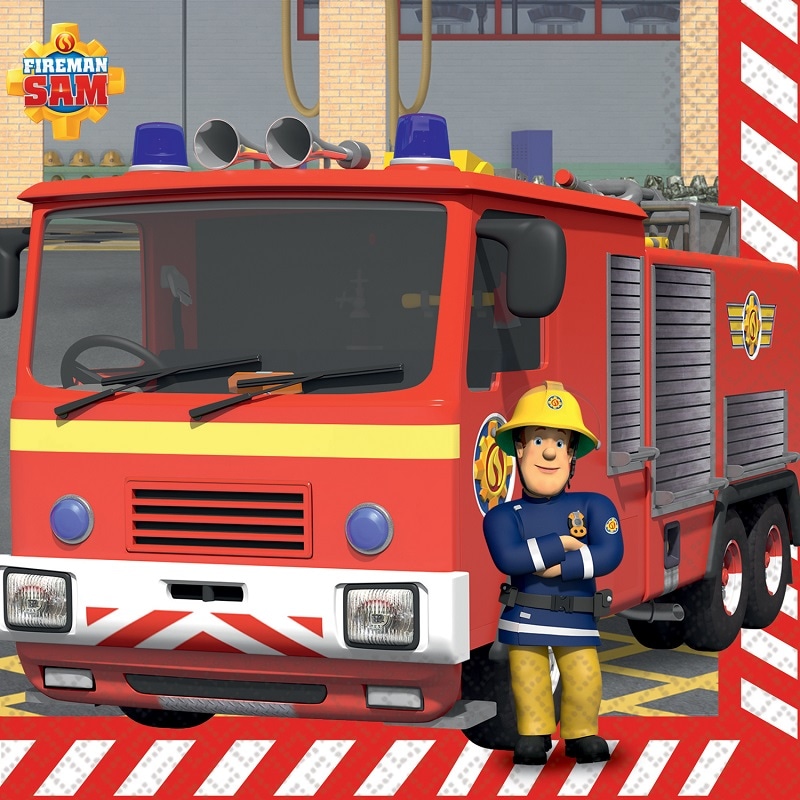 Brandweerman Sam - Servetten 20 stuks