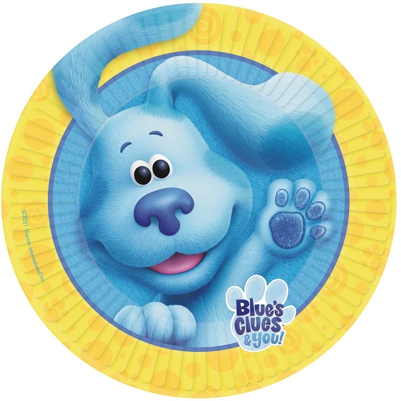 Blues Clues - Bordjes 8 stuks