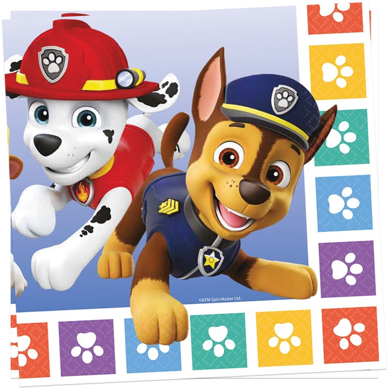 Paw Patrol Party - Servetten 16 stuks