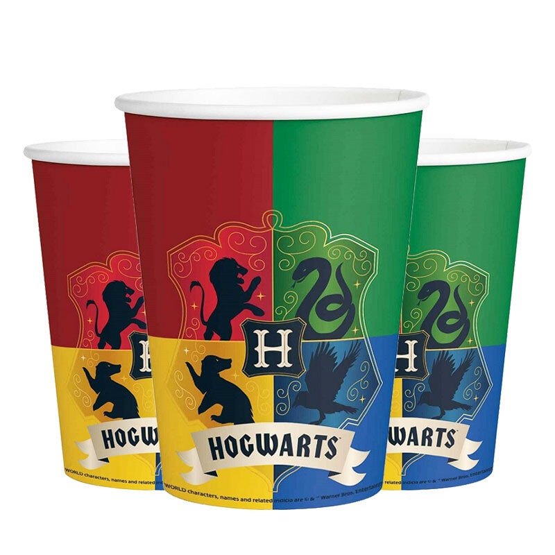 Harry Potter Huizen - Bekers 8 stuks