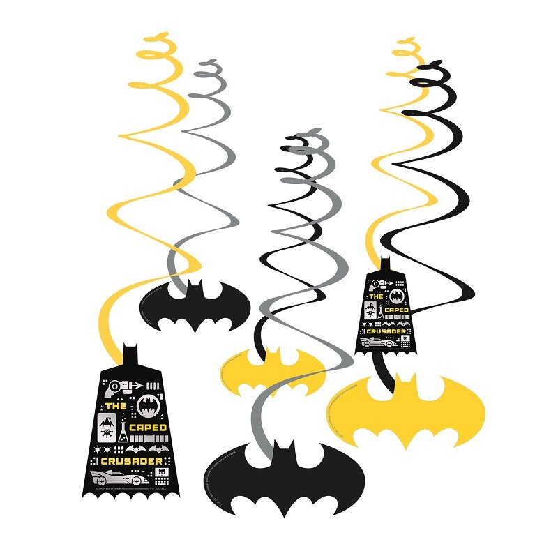 Batman Hero - Hangdecoraties 6 stuks