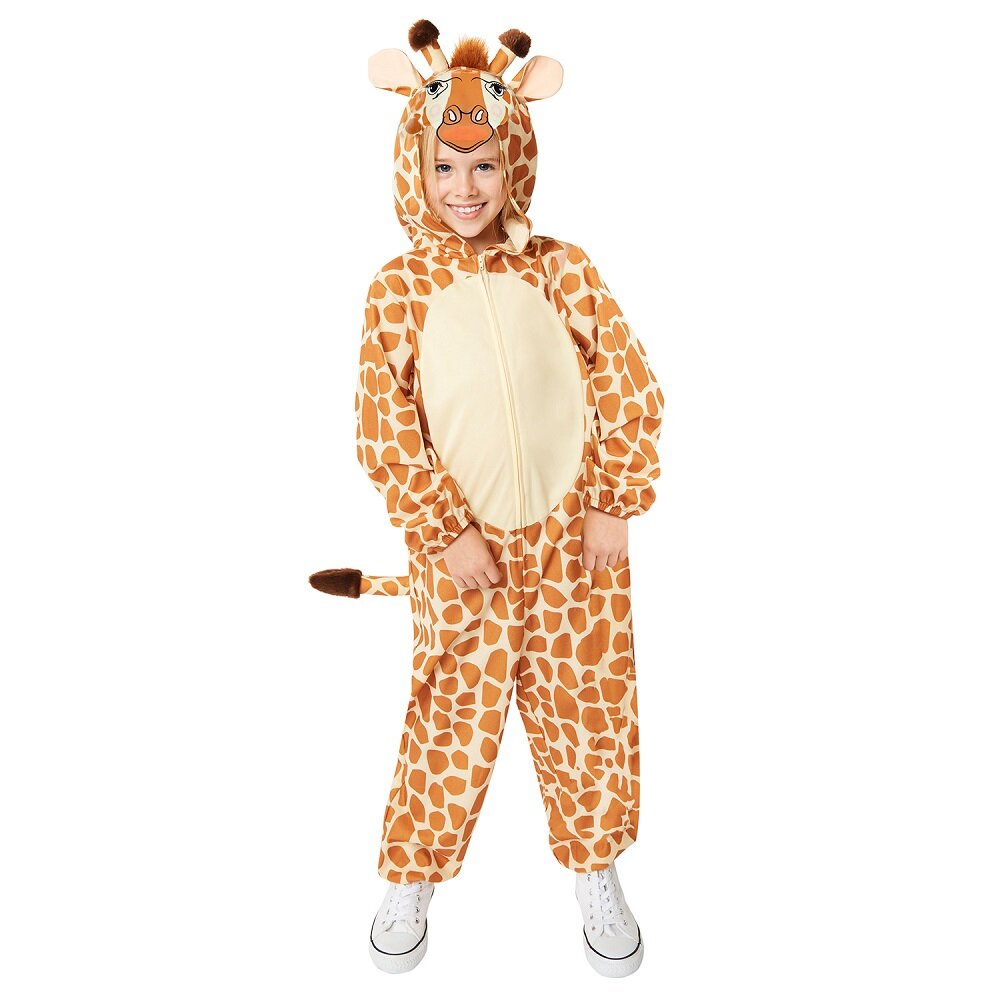 Giraffe Onepiece Kostuum Kind 4-6 jaar (104-116 cm)