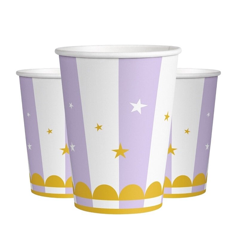 Crazy Cake - Papieren bekers 8 stuks