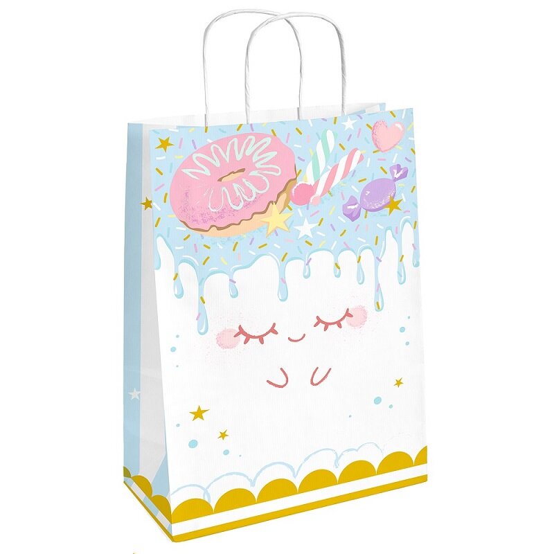 Crazy Cake - Uitdeelzakjes van papier 4 stuks