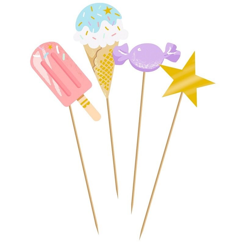 Crazy Cake - Caketoppers 8 stuks