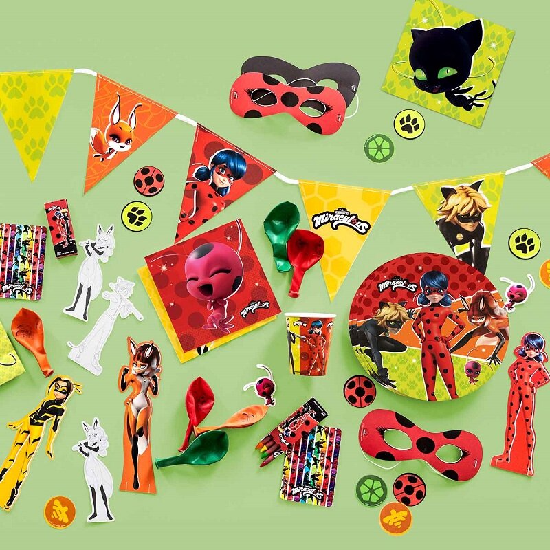 Miraculous Ladybug - Bekers 8 stuks