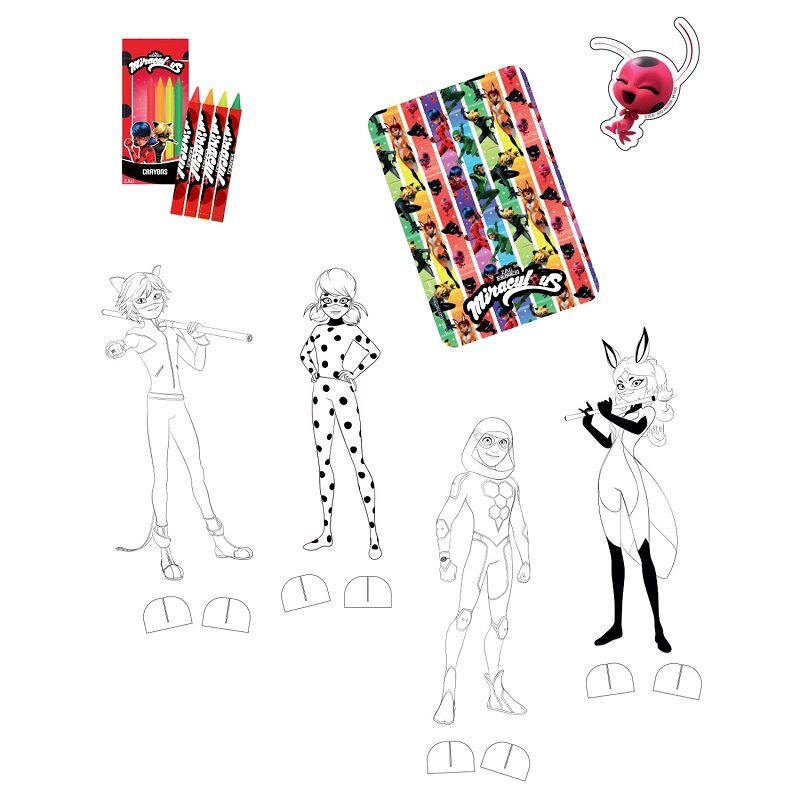 Miraculous Ladybug - Kleine speelgoed 42 stuks