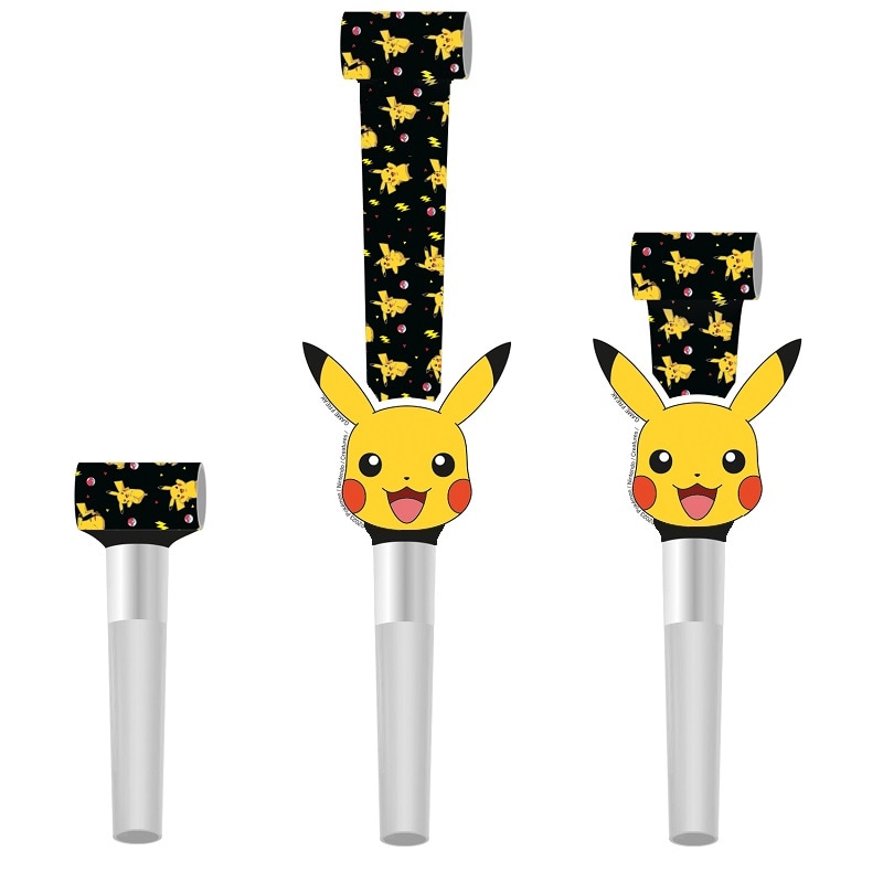 Pokémon Pikachu - Roltongen 8 stuks