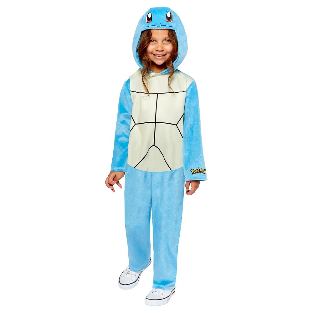 Pokémon Squirtle Jumpsuit Kostuum Kind 4-6 jaar (104-116 cm)