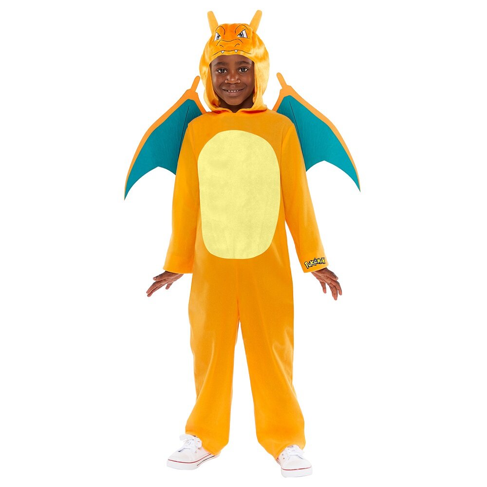 Pokémon Charizard Jumpsuit Kostuum Kind 10-12 jaar (134-146 cm)