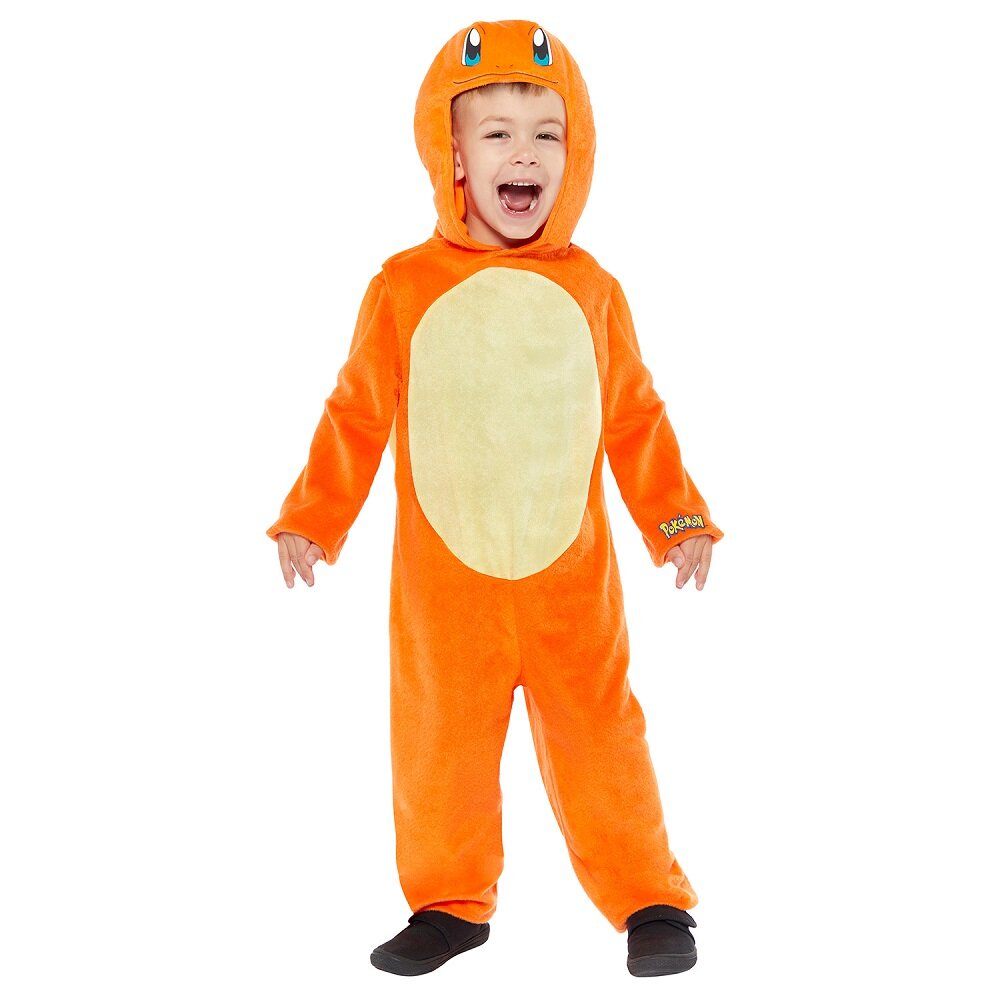 Pokémon Charmander Jumpsuit Kostuum Kind 4-6 jaar (104-116 cm)