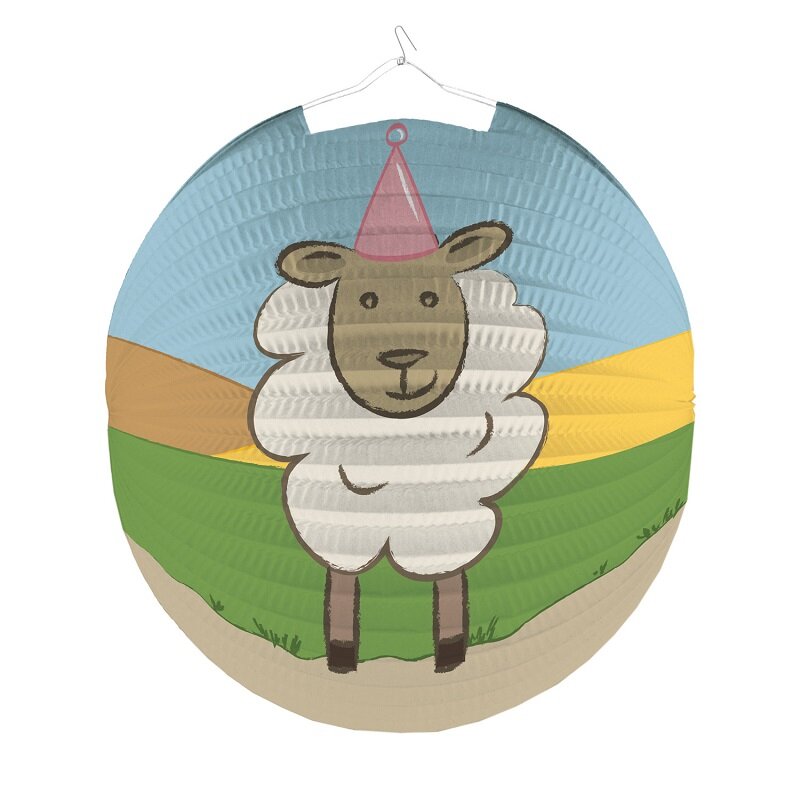 Boerderij - Lantaarn Schaap 25 cm
