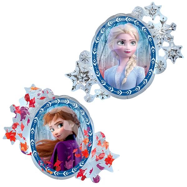 Frozen 2 - Folieballon Elsa en Anna 76 cm