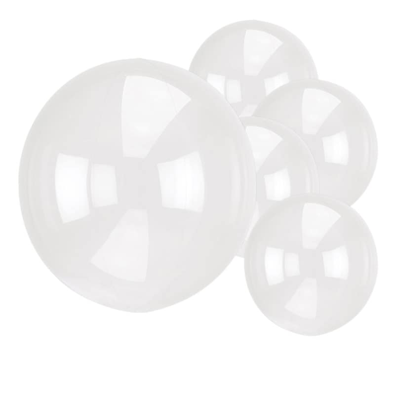 1 x Clearz Crystal Transparante ballon