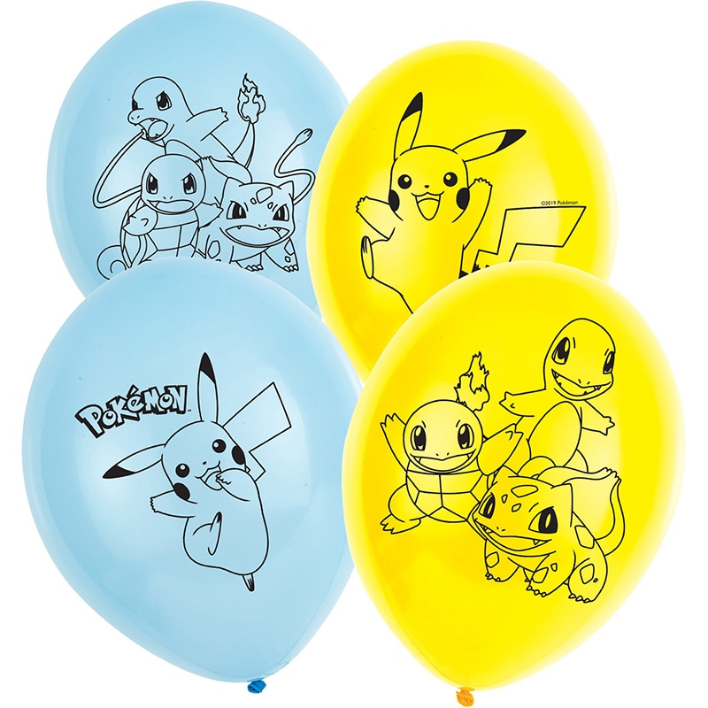 Pokémon - Ballonnen 6 stuks