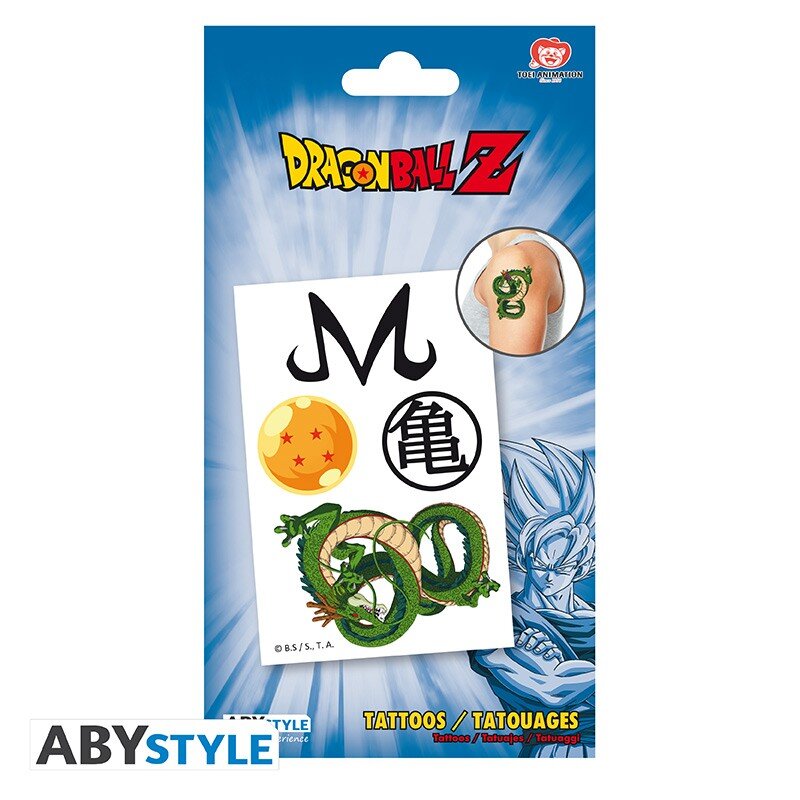 Dragon Ball - Tattoos 4 stuks