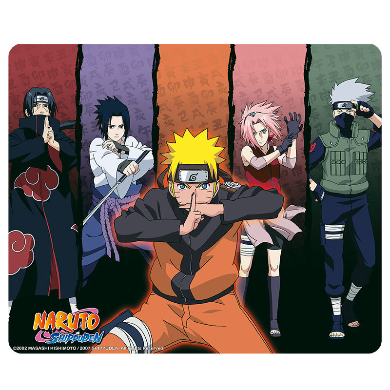 Naruto - Muismat Karakters 19 x 23 cm