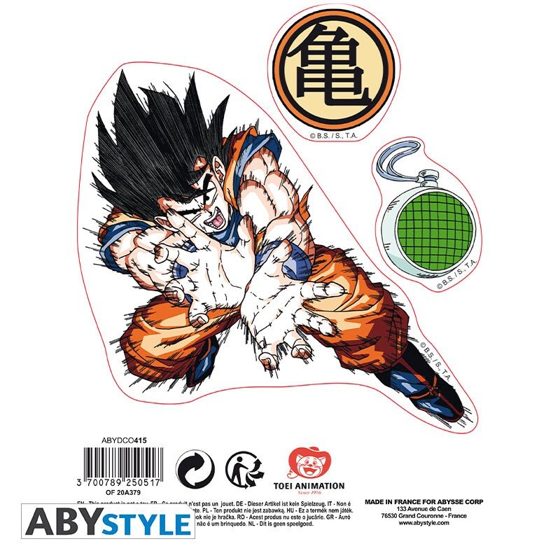 Dragon Ball Z - Stickers 7 stuks