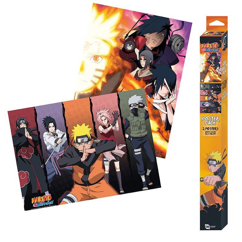 Posters - Naruto Shippuden Groups 2 stuks