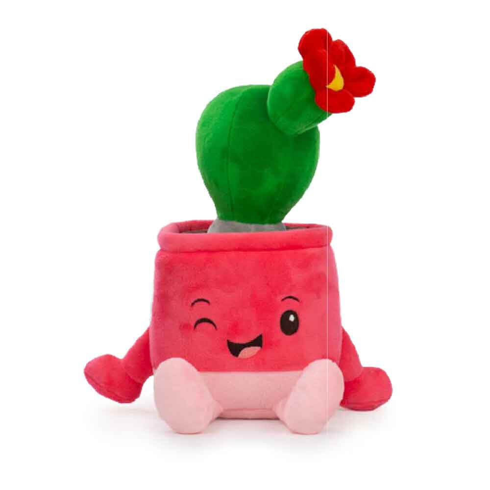 Kawaii Huggy Pots Knuffel Roze 27 cm