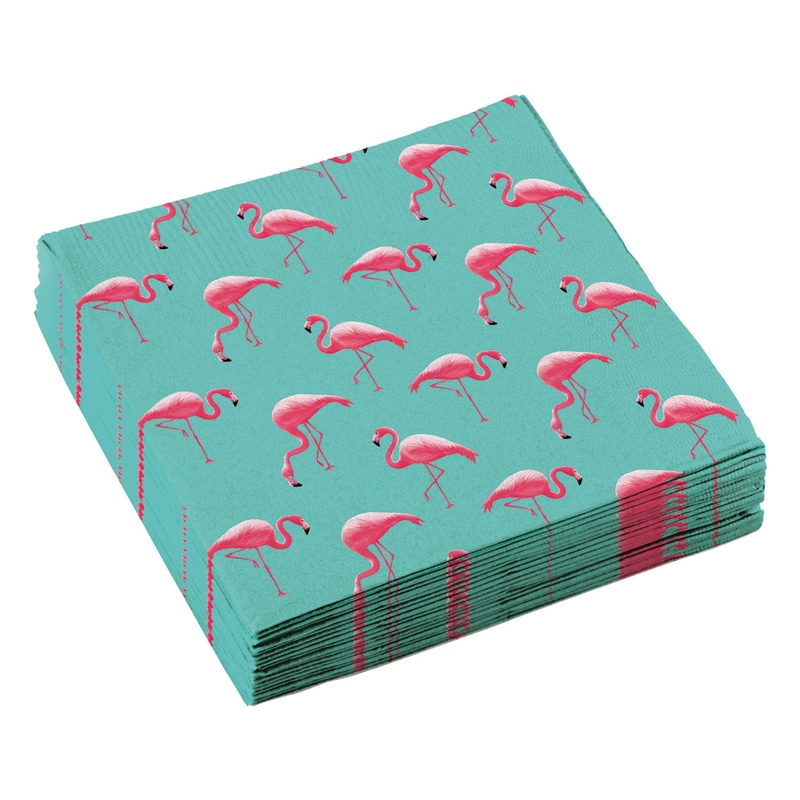 Flamingo Paradise - Servetten 20 stuks