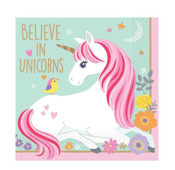 Magical Unicorn - Servetten 16 stuks