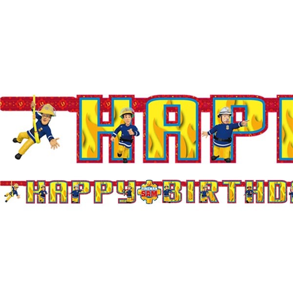 Brandweerman Sam - Slinger Happy Birthday