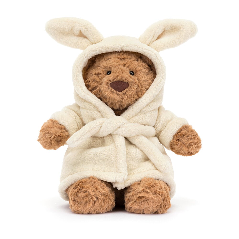 Jellycat - Teddybeer in ochtendjas 26 cm