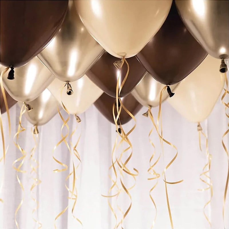 Ballonset voor plafond - Neutral/Bruin